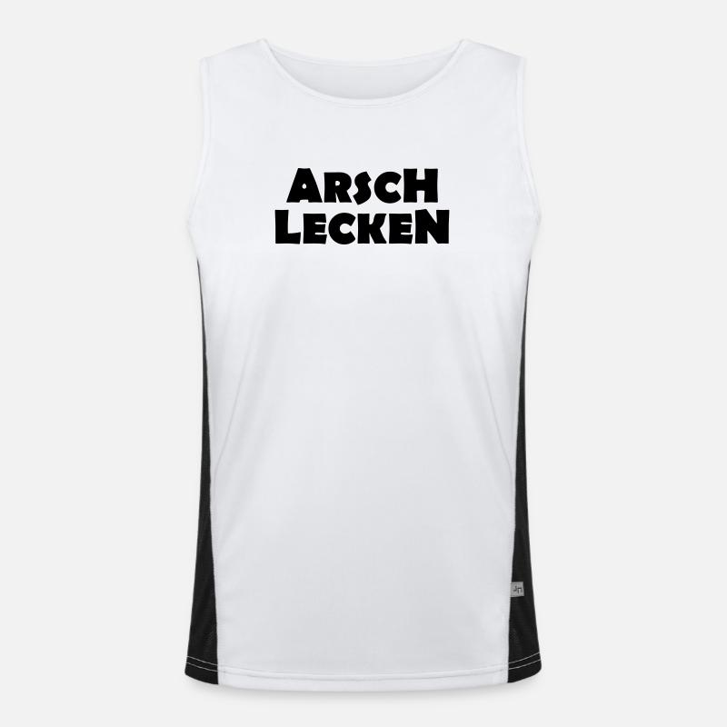 Léchage de cul Débardeur respirant contrasté Homme 