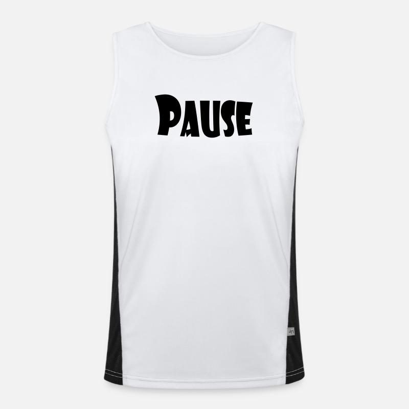 Pause Débardeur respirant contrasté Homme 