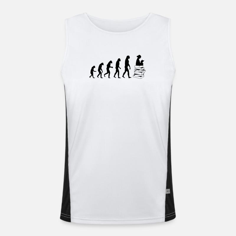 Read Evolution Funktionelles Kontrast-Tank Top für Männer 