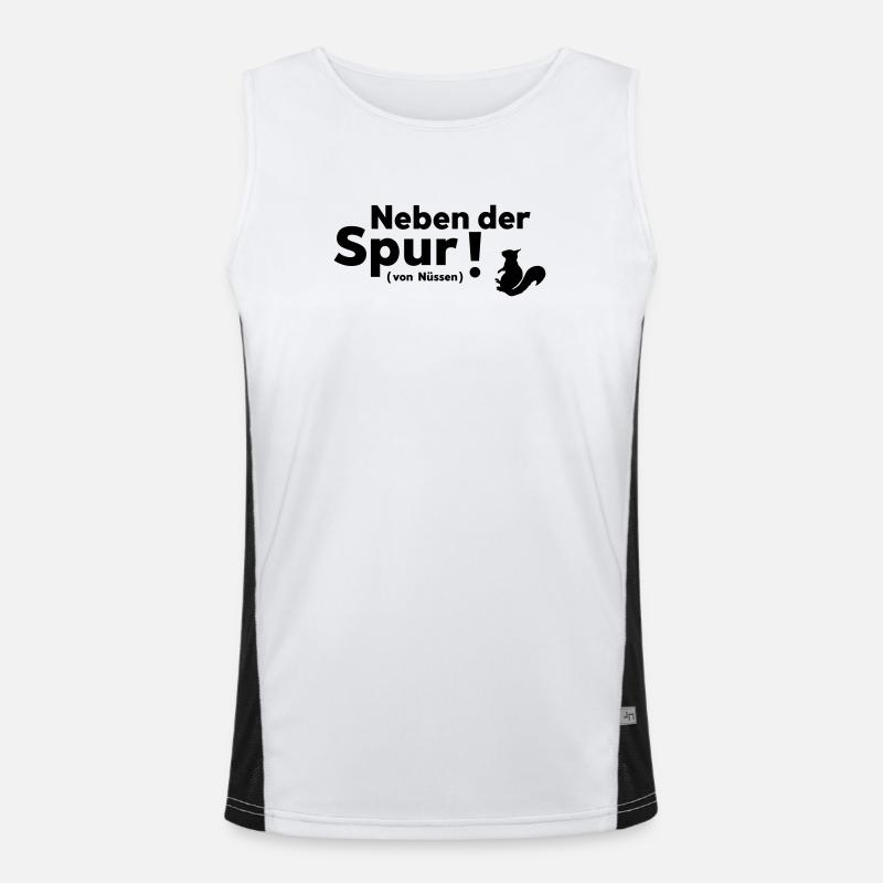 Off the track Men's Functional Contrast Tank Top 