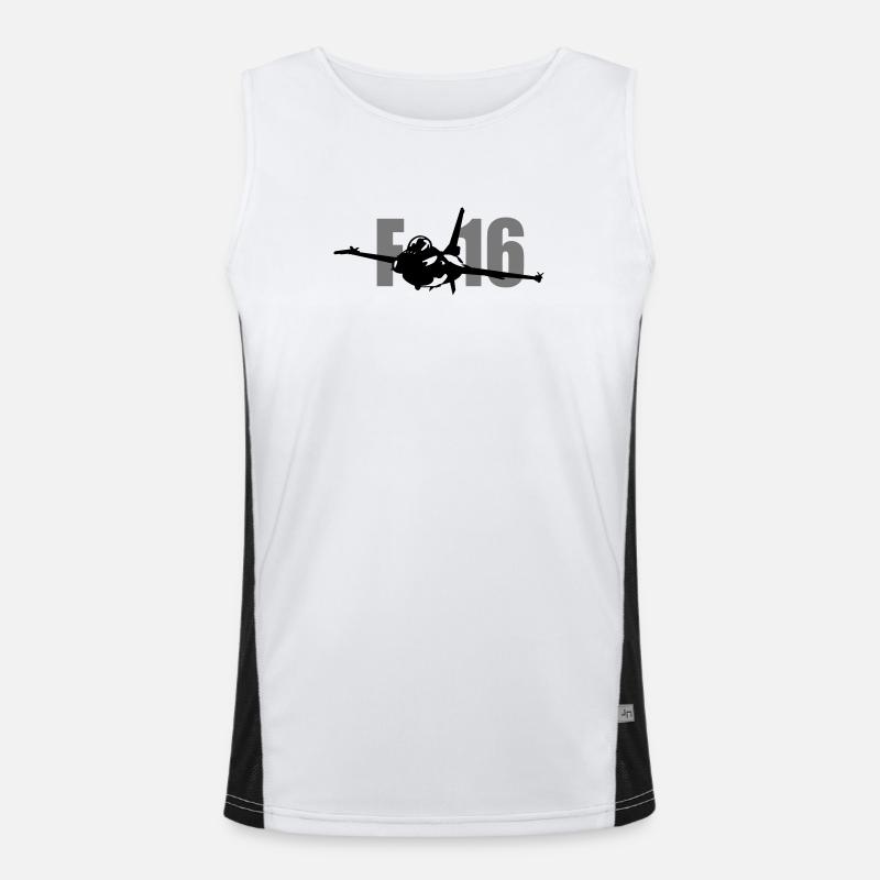 Kampfjet Funktionelles Kontrast-Tank Top für Männer 