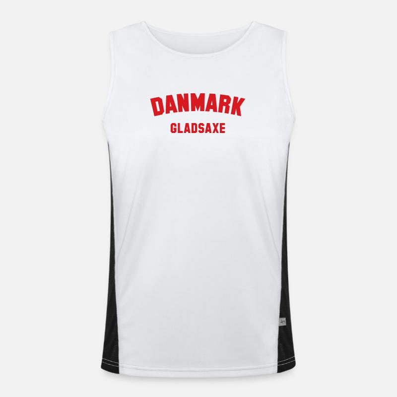 GLADSAXE Danmark Danemark Débardeur respirant contrasté Homme 