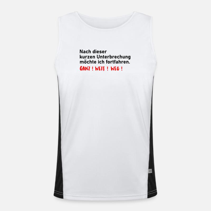 continue Men's Functional Contrast Tank Top 