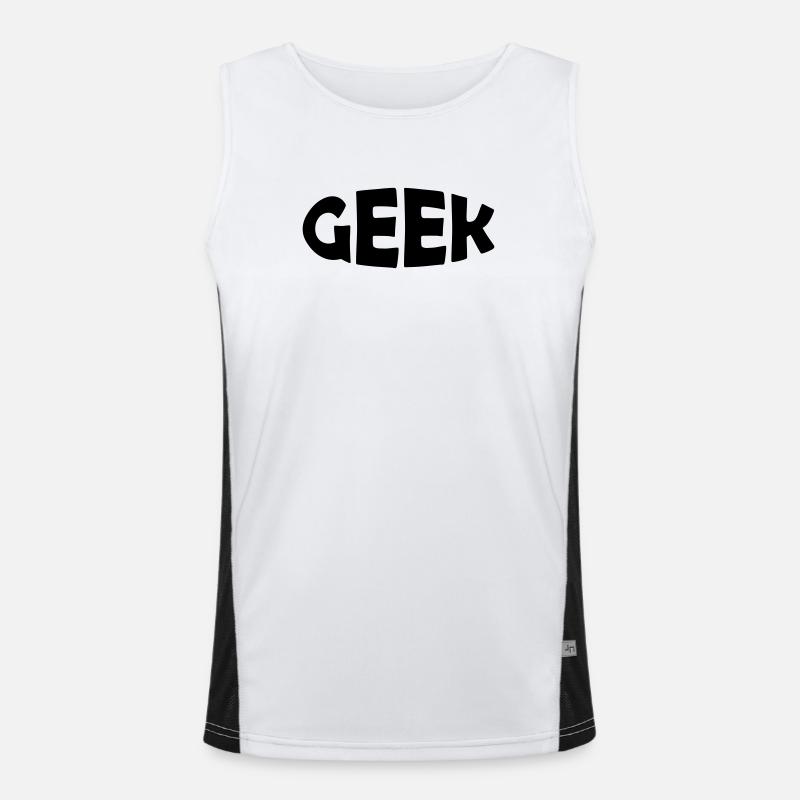 Geek Men's Functional Contrast Tank Top 