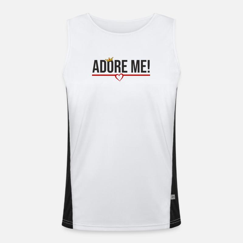 Valentine’s Sparrow Edition Funktionelles Kontrast-Tank Top für Männer 