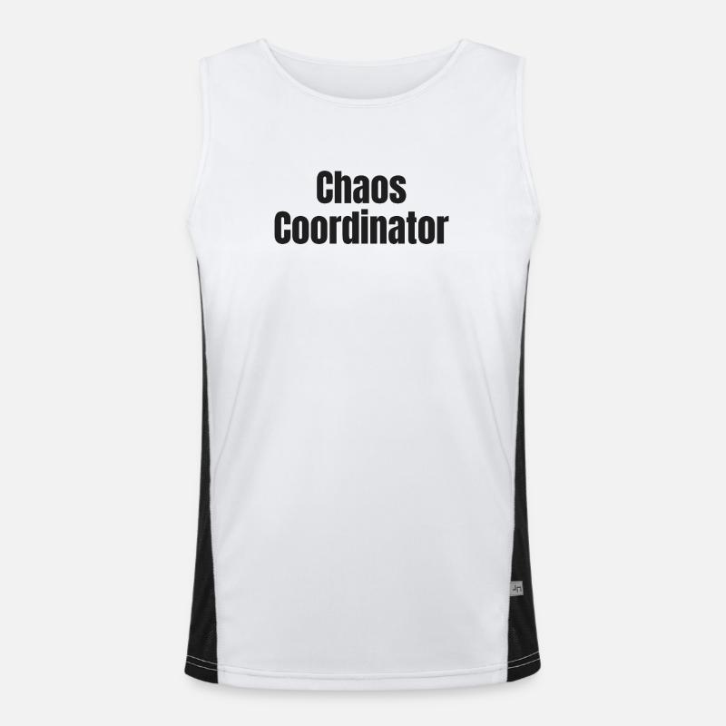 Chaos Coordinator Men's Functional Contrast Tank Top 
