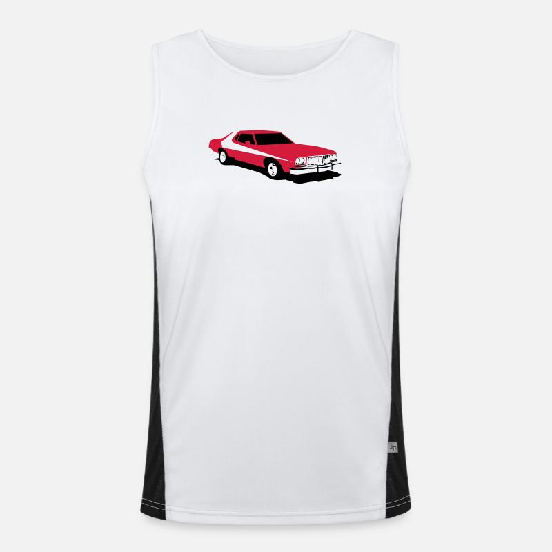 SH_Gran_Torino 2 Farben Funktionelles Kontrast-Tank Top für Männer 