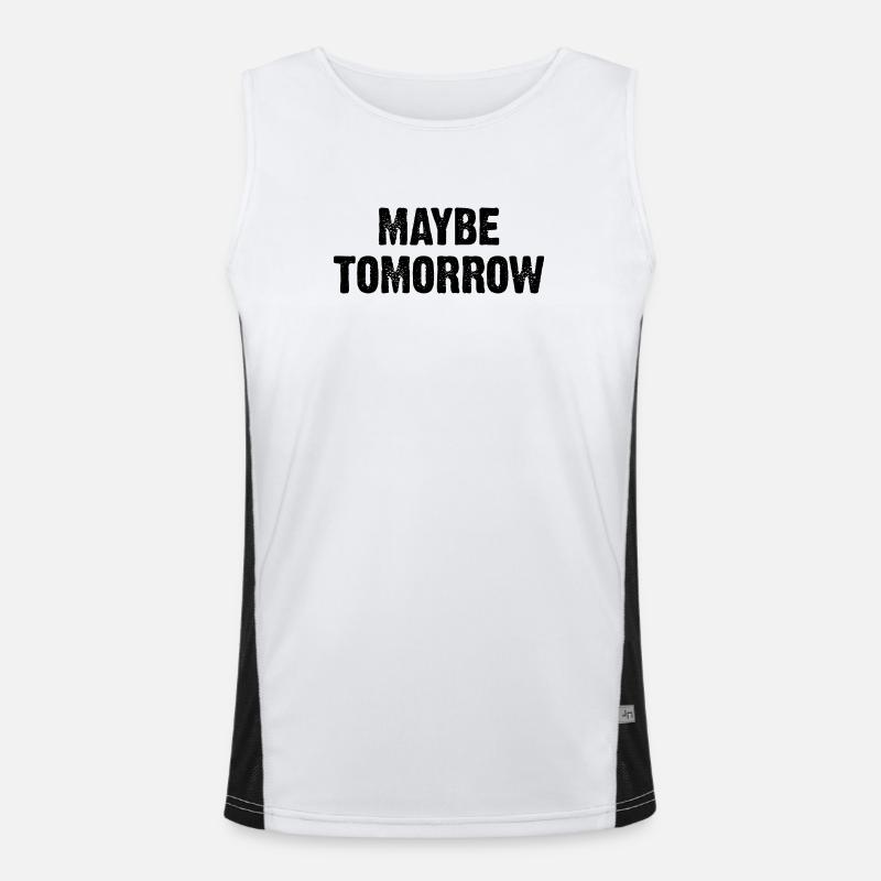 Maybe Tomorrow Men's Functional Contrast Tank Top 