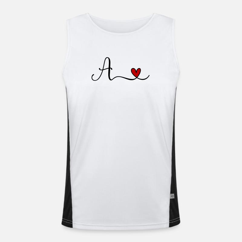 A Funktionelles Kontrast-Tank Top für Männer 