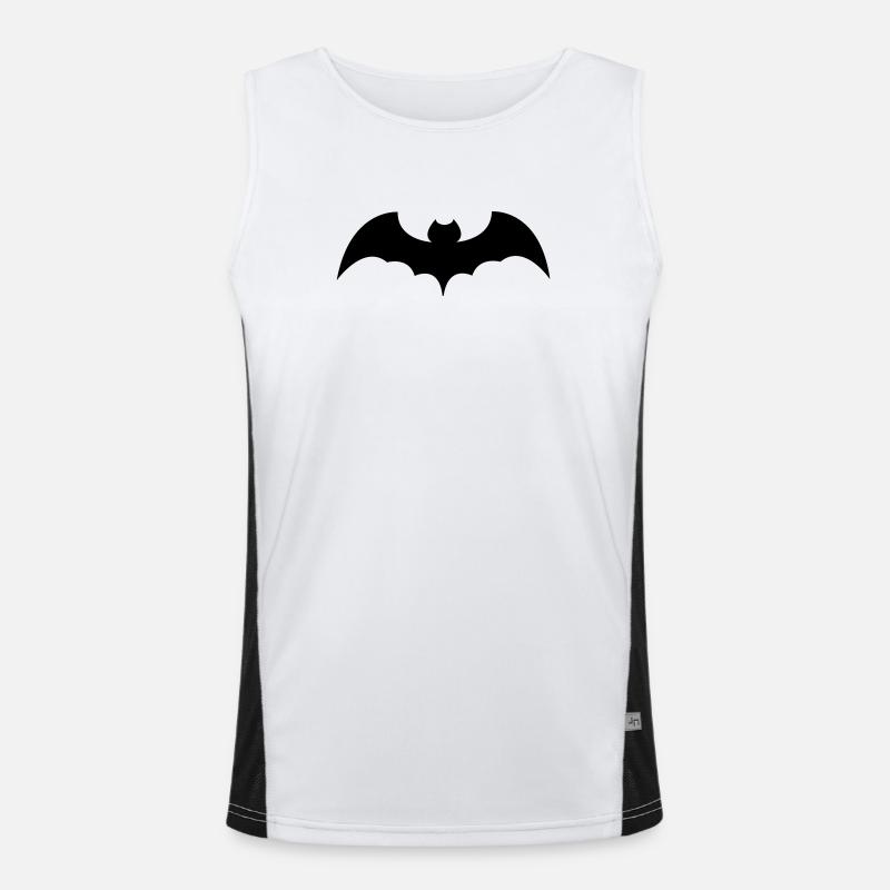 Fledermaus Funktionelles Kontrast-Tank Top für Männer 