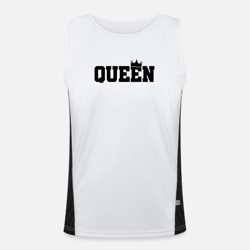 queen Funktionelles Kontrast-Tank Top für Männer 