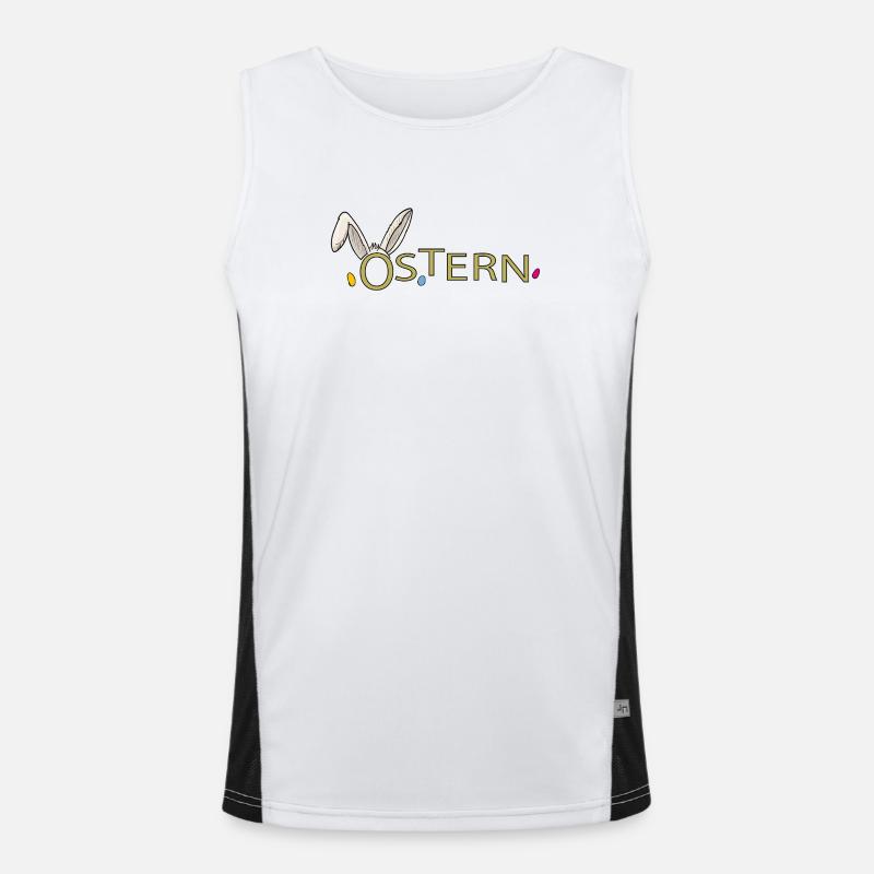 Ostern  Funktionelles Kontrast-Tank Top für Männer 
