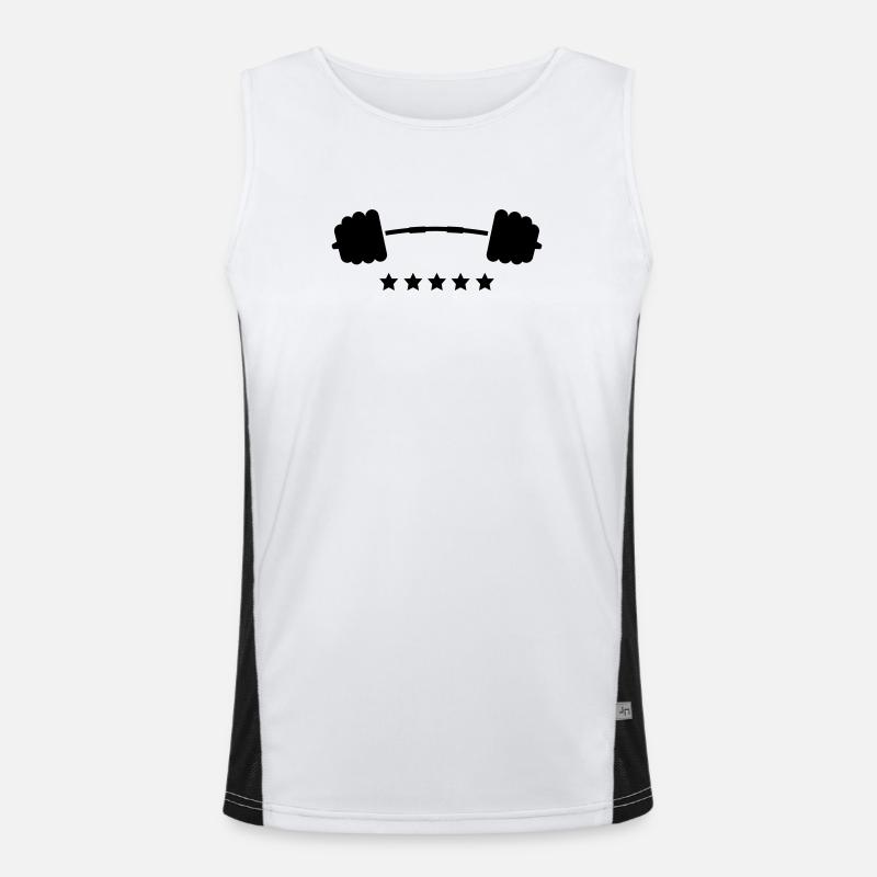 weights Men's Functional Contrast Tank Top 