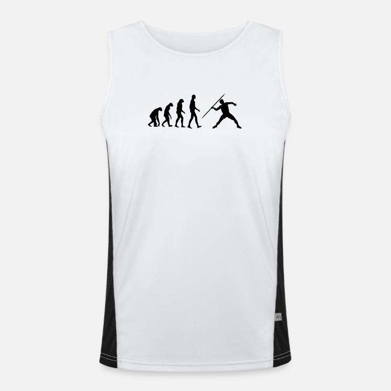 Speerwurf / Diskuswurf / Kugelstoßen / Hammerwurf Funktionelles Kontrast-Tank Top für Männer 