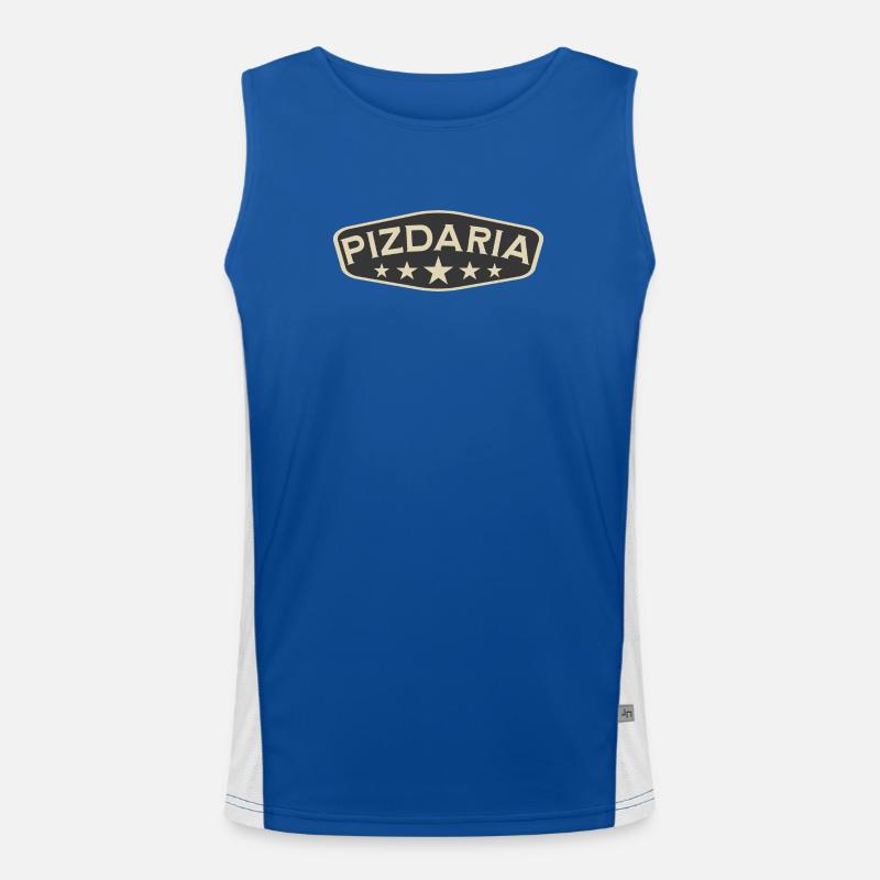 Pizdaria Funktionelles Kontrast-Tank Top für Männer 