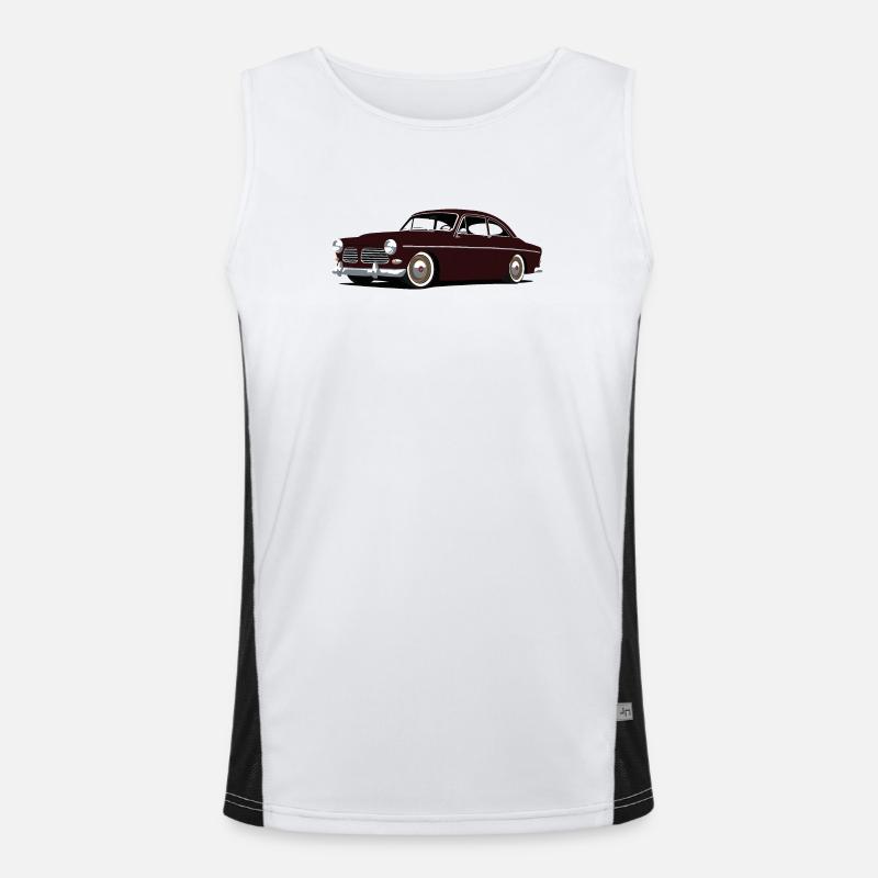 120 Series Single Custom Men's Functional Contrast Tank Top 