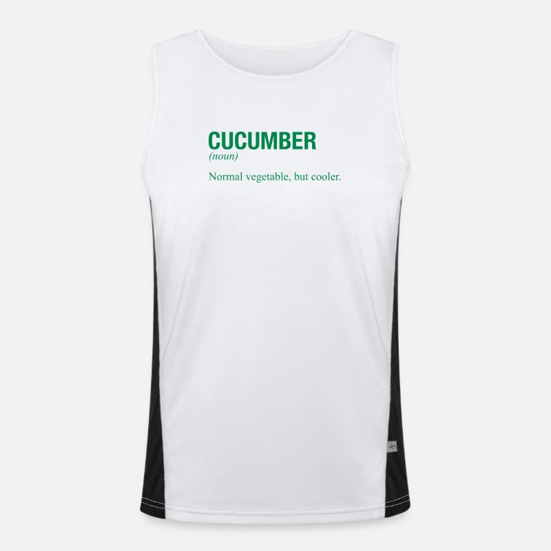 CUCUMBER Men's Functional Contrast Tank Top 