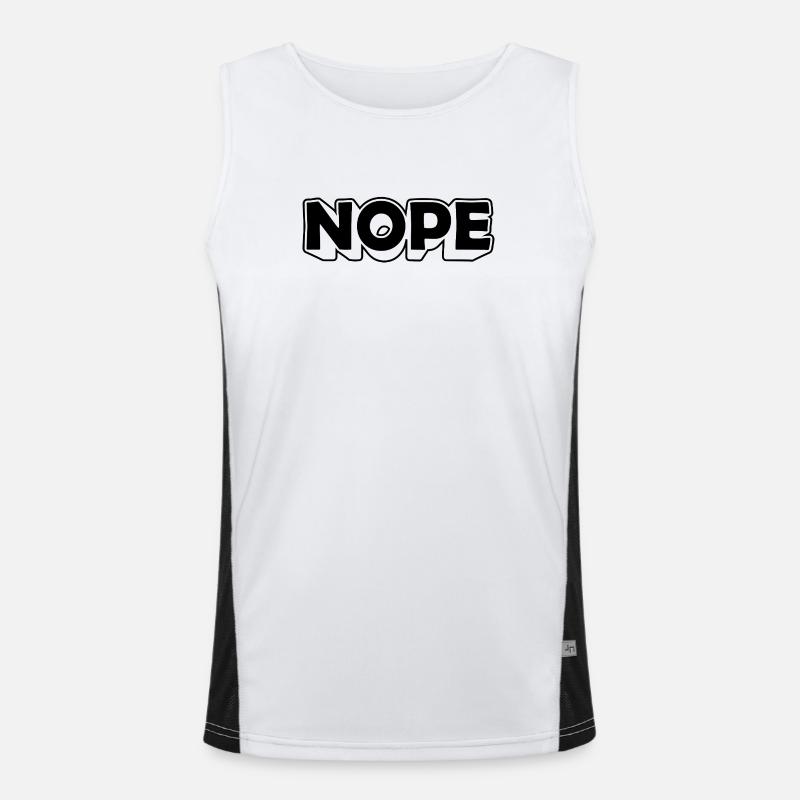 Explosion de couleurs abstraites sur toile Débardeur respirant contrasté Homme 