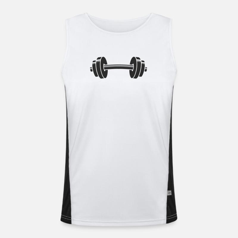 Dumbbell Men's Functional Contrast Tank Top 