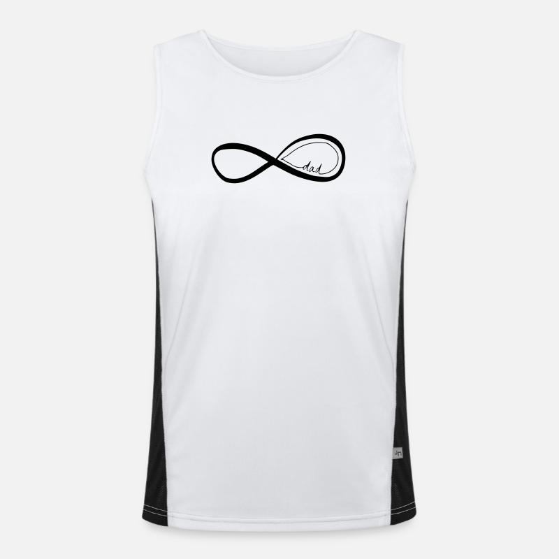 dad Funktionelles Kontrast-Tank Top für Männer 