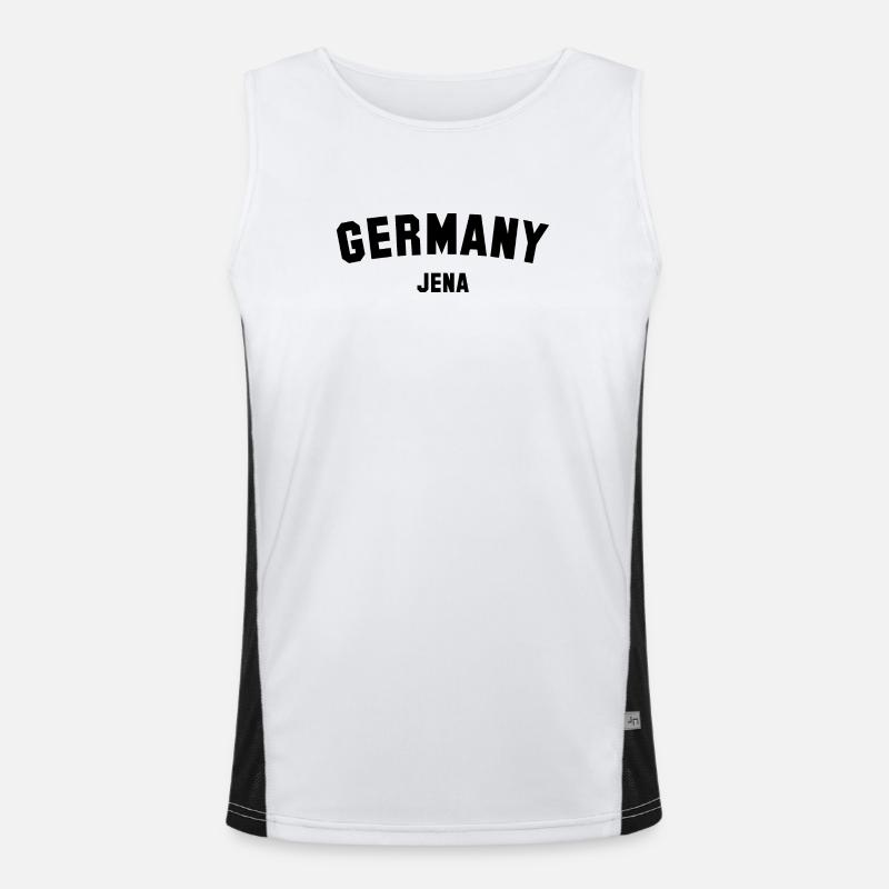JENA Men's Functional Contrast Tank Top 