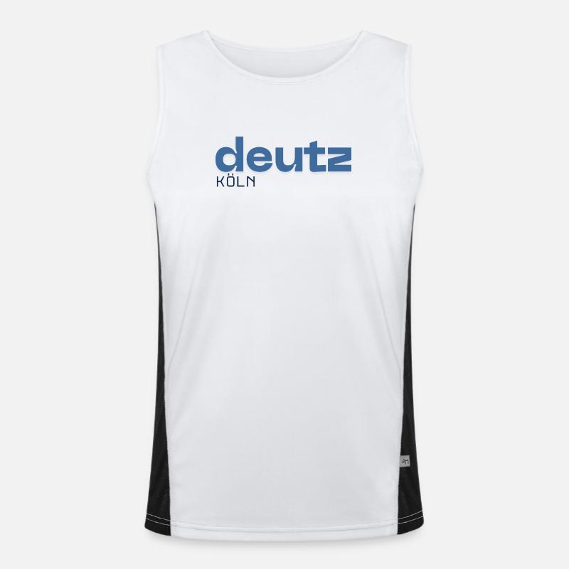 Deutz Cologne - Quartier Débardeur respirant contrasté Homme 