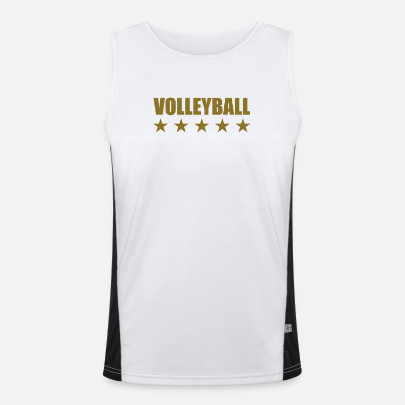 Volleyball Funktionelles Kontrast-Tank Top für Männer 