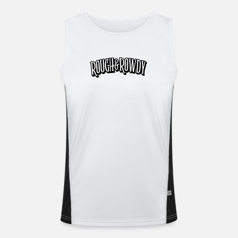rough and rowdy Men's Functional Contrast Tank Top 