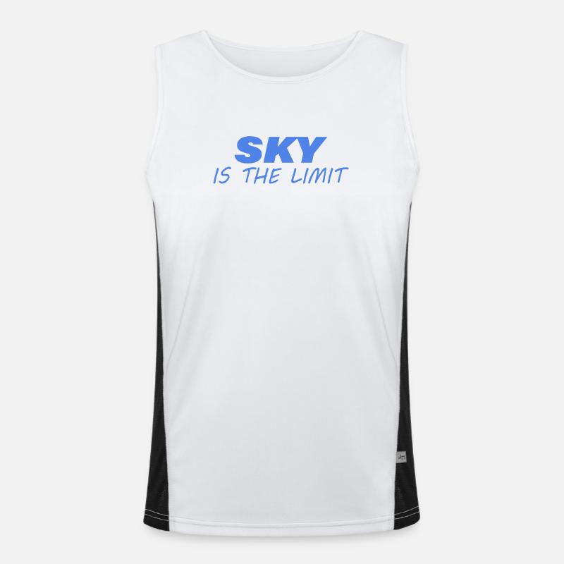 IL N’Y A PAS DE LIMITE Débardeur respirant contrasté Homme 