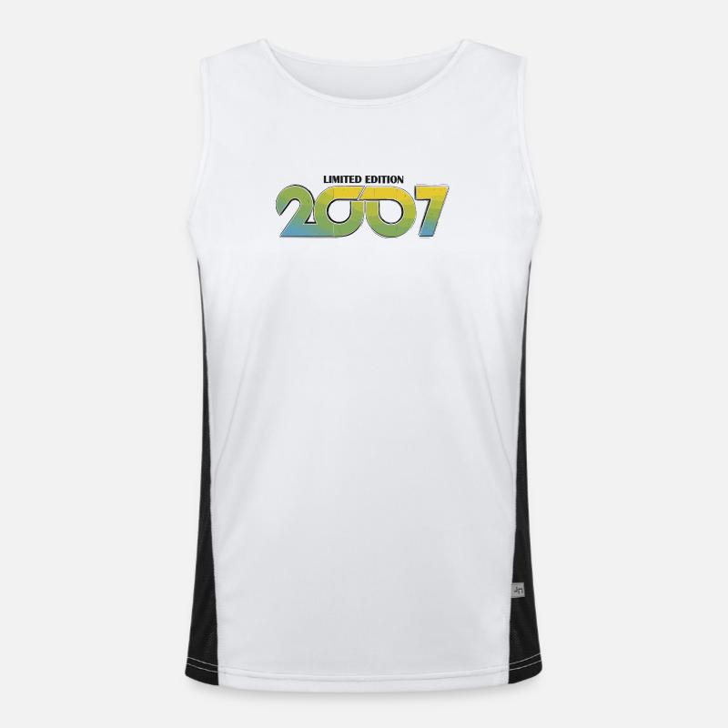 2007 Limitierte Edition Camo Gradient Funktionelles Kontrast-Tank Top für Männer 