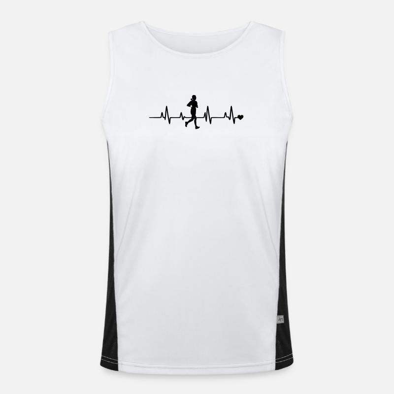 joggen Funktionelles Kontrast-Tank Top für Männer 