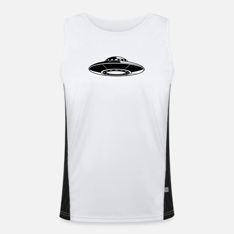 UFO Funktionelles Kontrast-Tank Top für Männer 