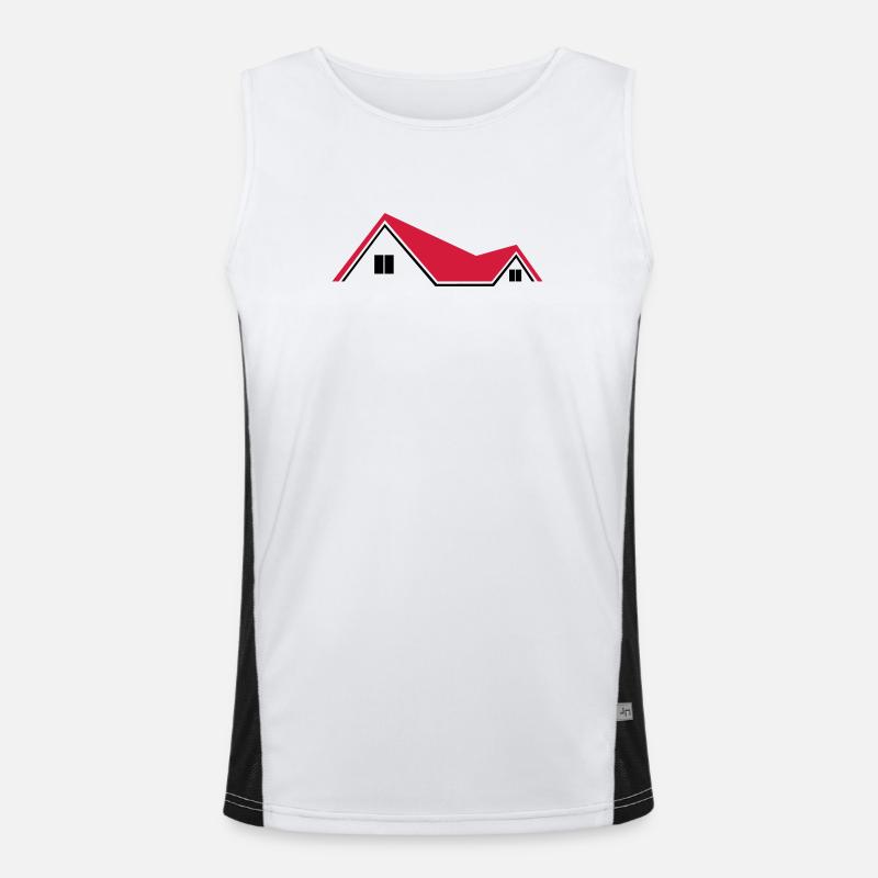 Haus Funktionelles Kontrast-Tank Top für Männer 