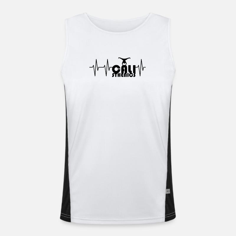 Equisthenics Heartbeat Pulse Training Handstand Débardeur respirant contrasté Homme 