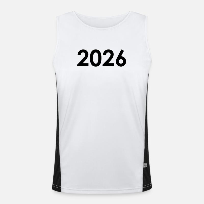 2026 Men's Functional Contrast Tank Top 