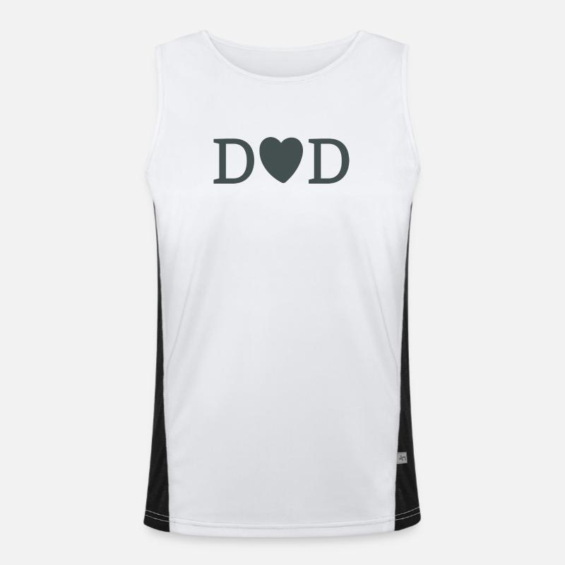 DAD – Father's Love Men's Functional Contrast Tank Top 