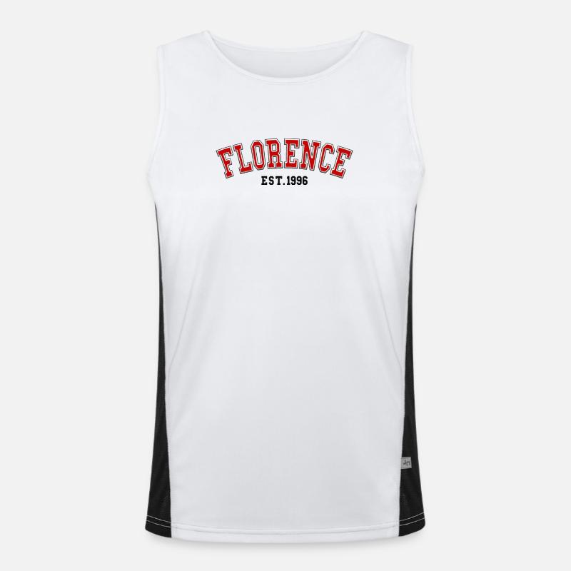Florence Est. 1996 Men's Functional Contrast Tank Top 