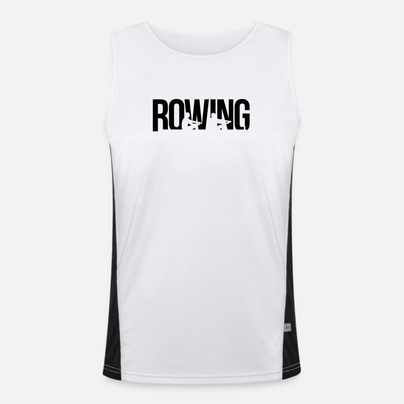 rowing aviron Débardeur respirant contrasté Homme 
