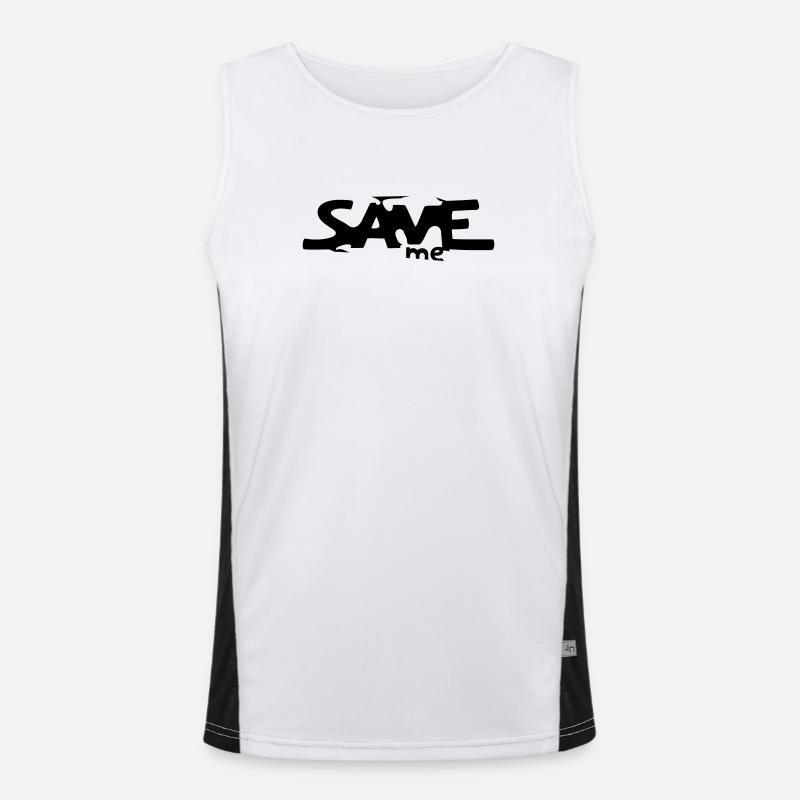 Sauve-moi Débardeur respirant contrasté Homme 
