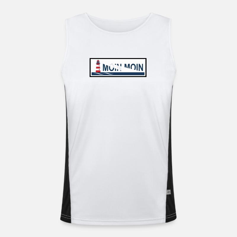 Basse-Saxe Moin Moin Débardeur respirant contrasté Homme 