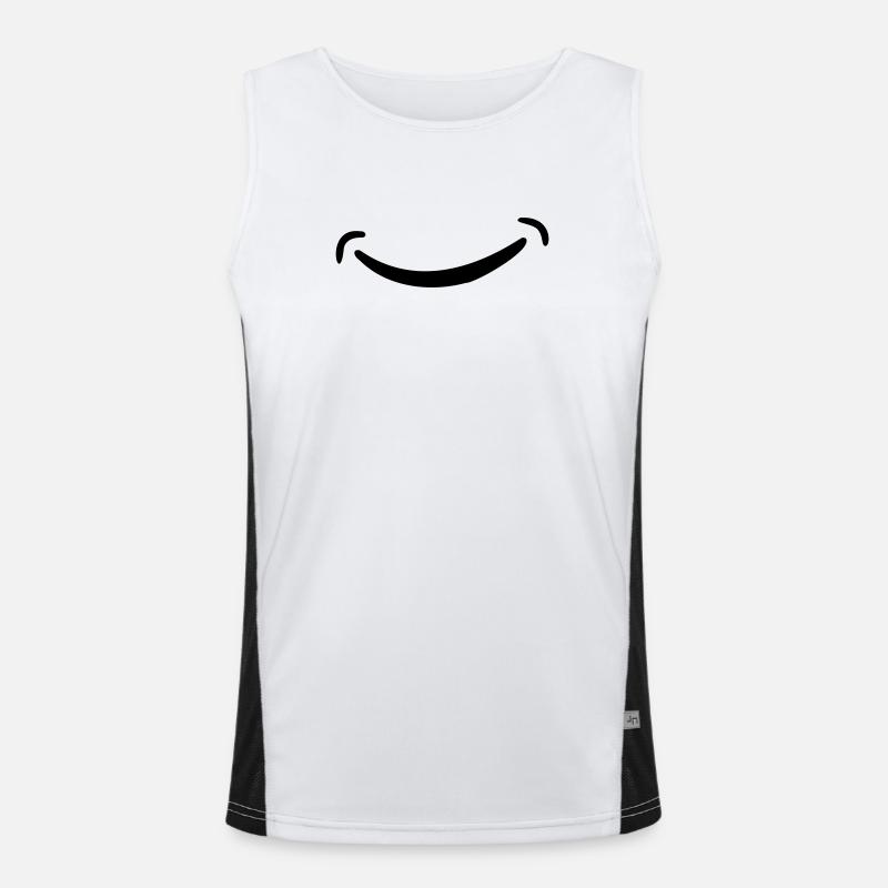 Smile Men's Functional Contrast Tank Top 