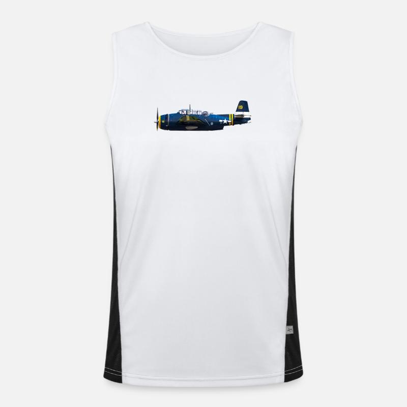 TBF Avenger Funktionelles Kontrast-Tank Top für Männer 