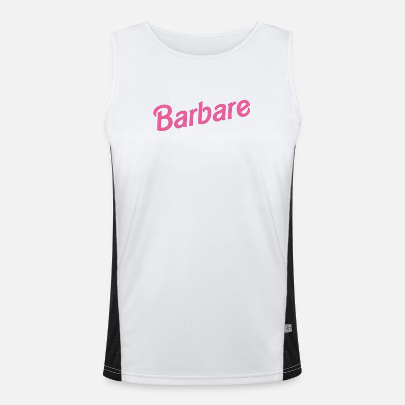 BARBARE ! Débardeur respirant contrasté Homme 