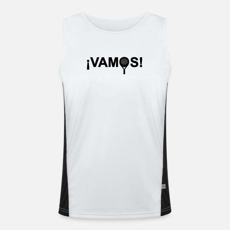 Vamos! Funktionelles Kontrast-Tank Top für Männer 
