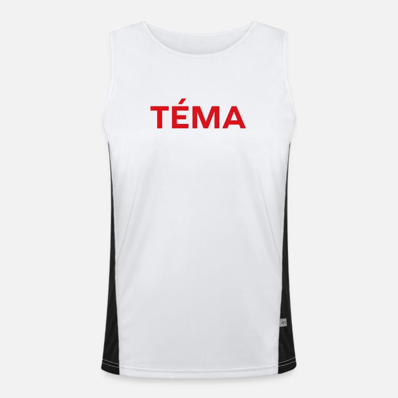 téma Débardeur respirant contrasté Homme 