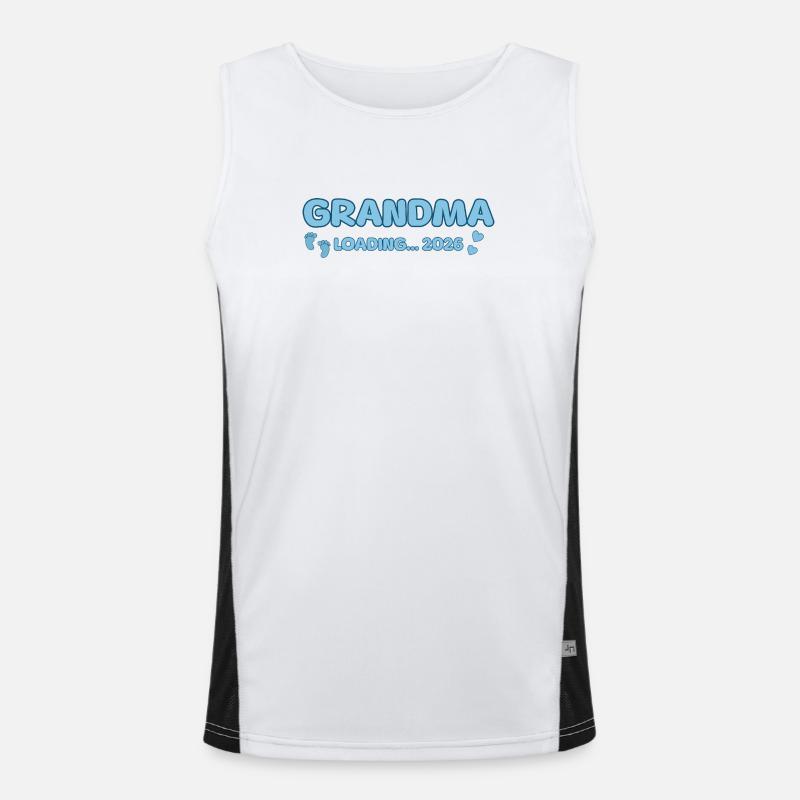 Grandma Loading 2026 Funktionelles Kontrast-Tank Top für Männer 
