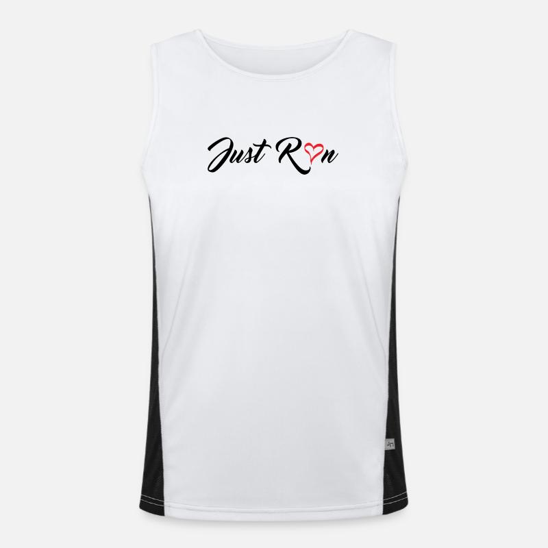 Just Run Men's Functional Contrast Tank Top 