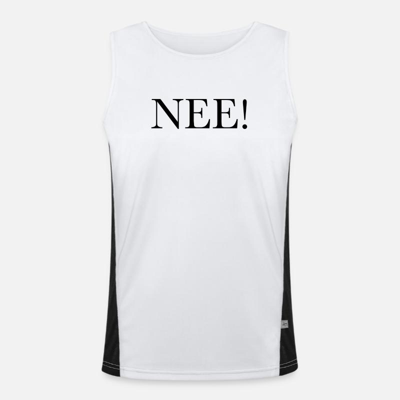 NO! Men's Functional Contrast Tank Top 