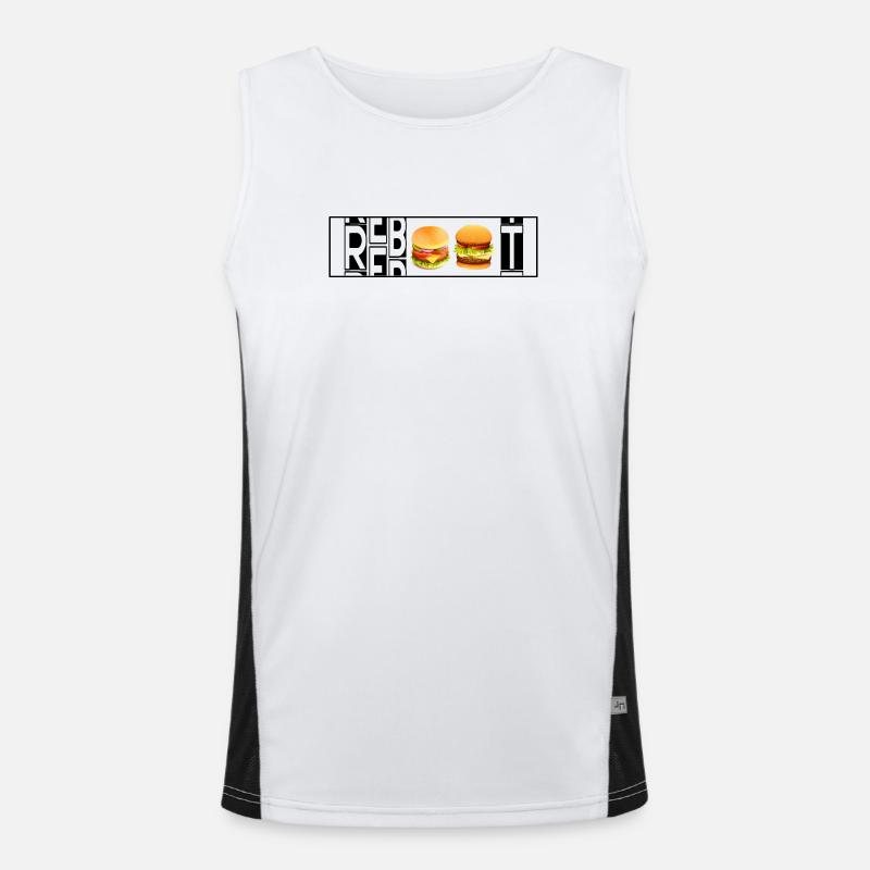 REBOOT Men's Functional Contrast Tank Top 