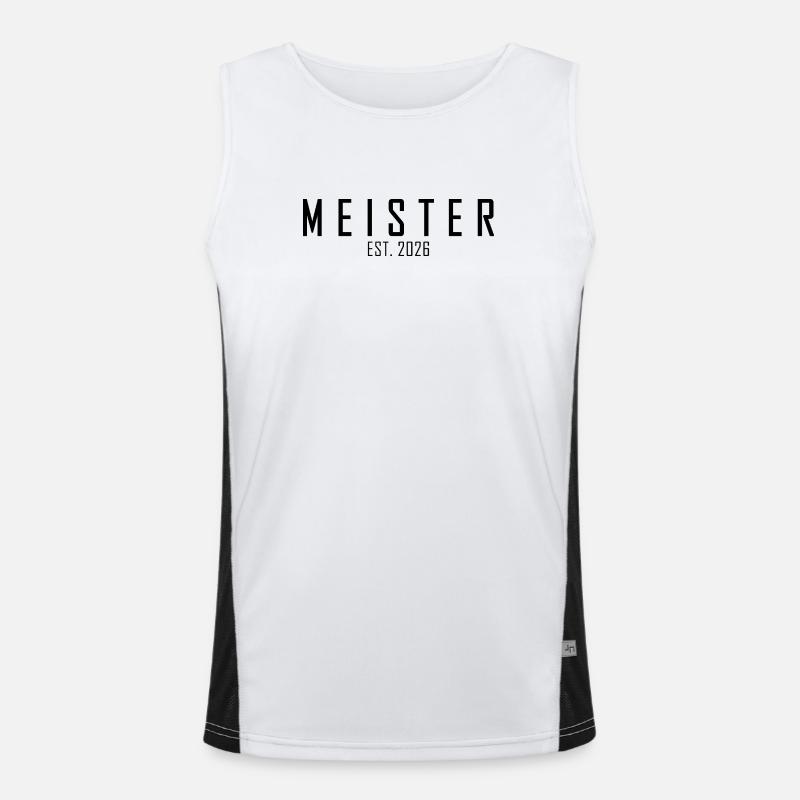Master est. 2026 Men's Functional Contrast Tank Top 